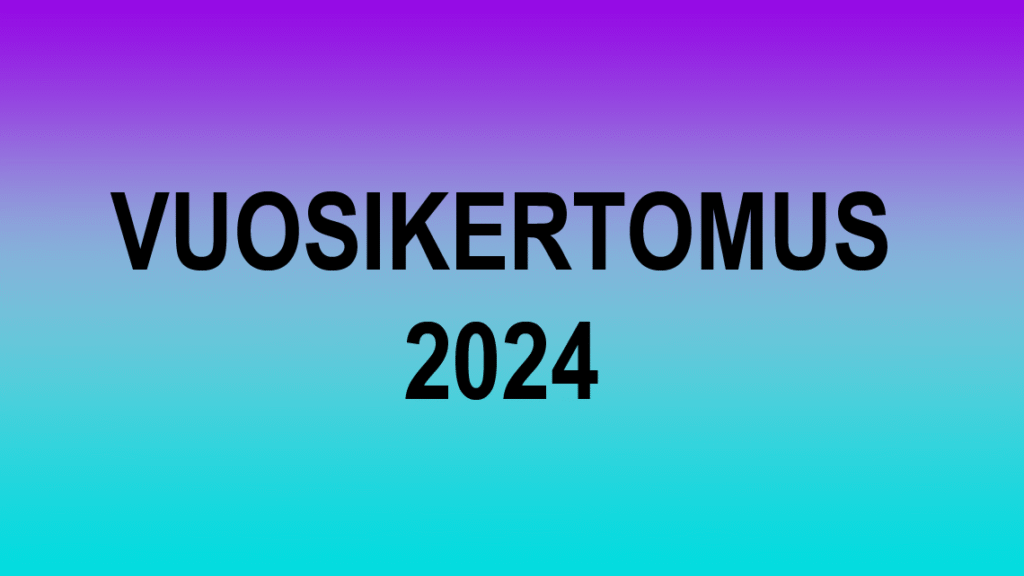 Vuosikertomus 2024