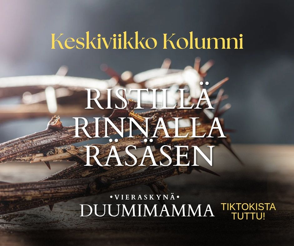 Ristillä rinnalla Räsäsen